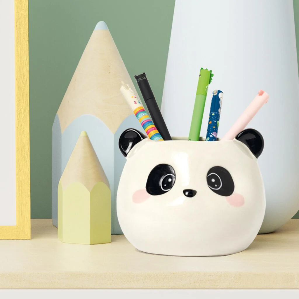 LEGAMI Ceramic Pen Holder - Panda