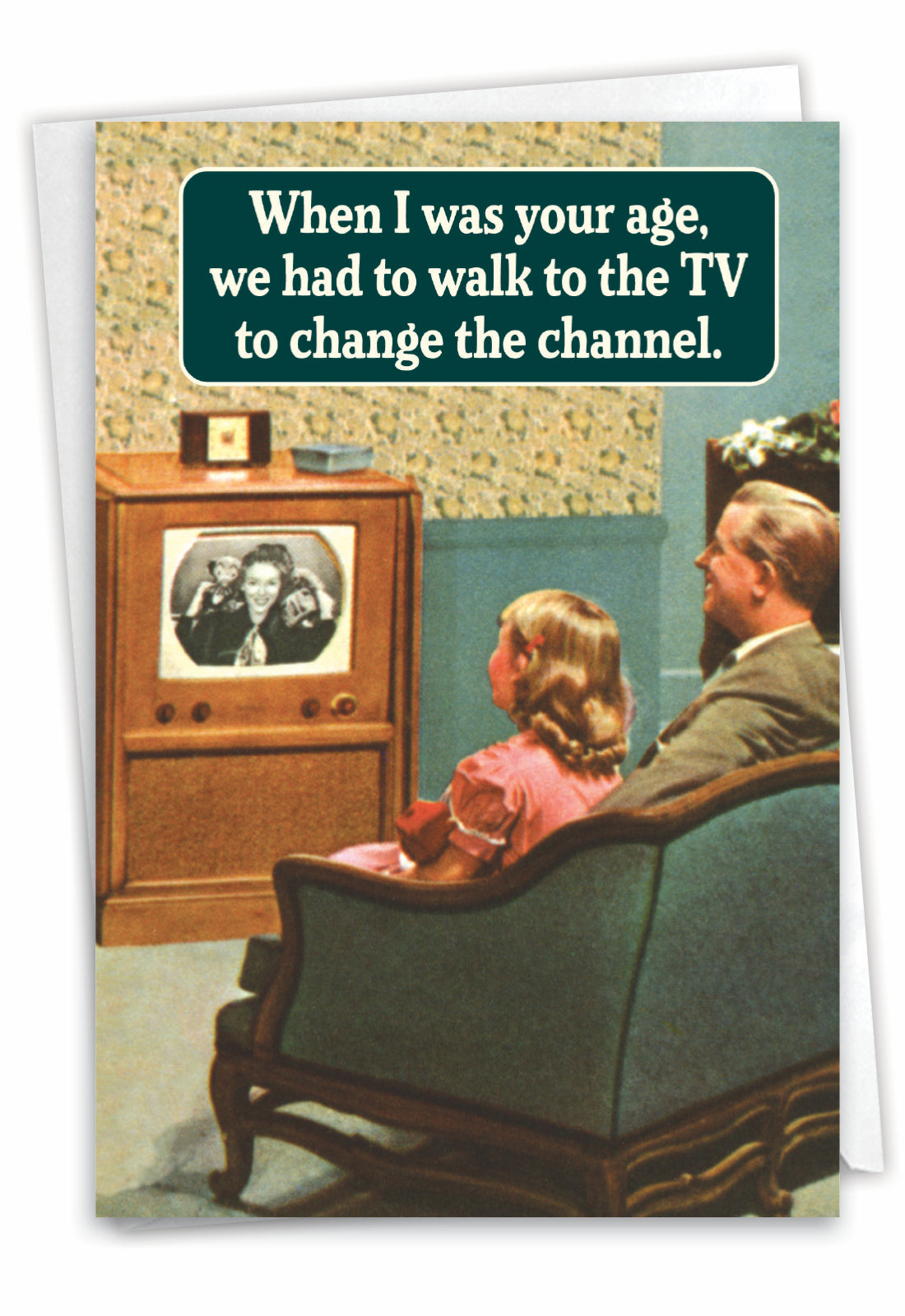 Walk to the TV