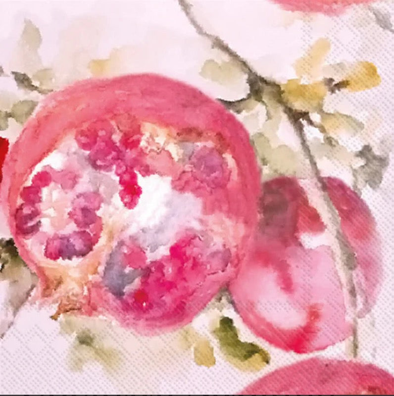 Pomegranate Cocktail Napkin