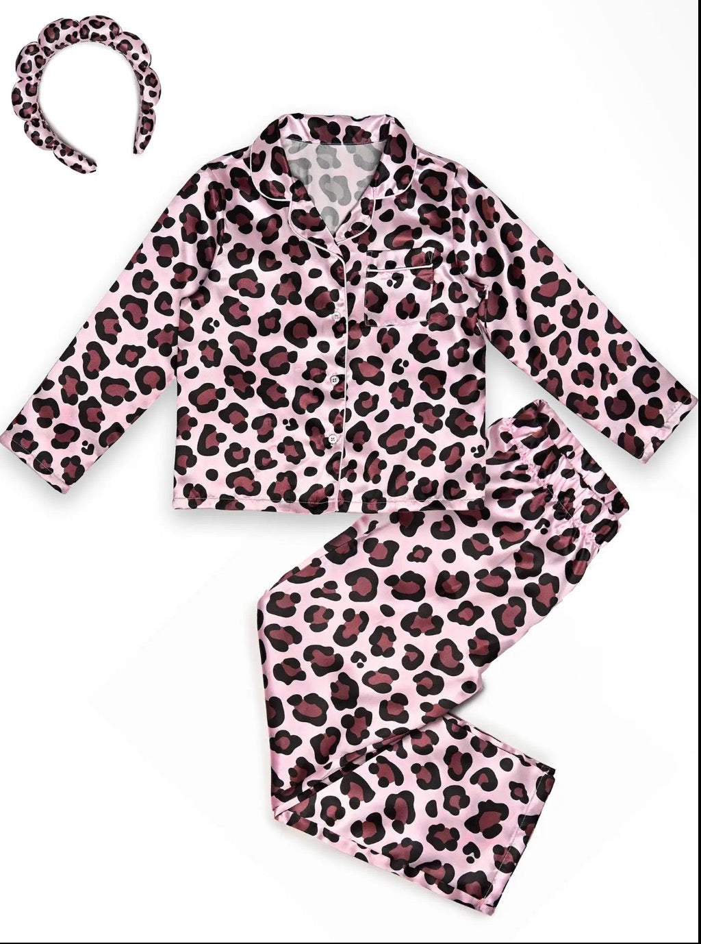 Leopard Pajama Set