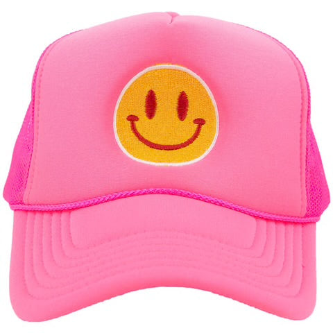 Smiley face hat