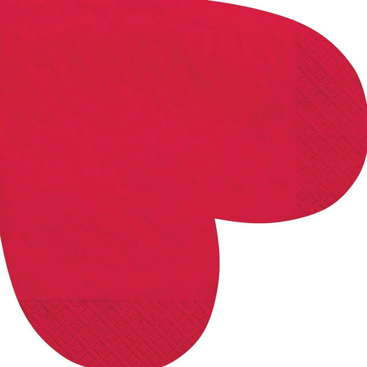 Red Heart Napkin
