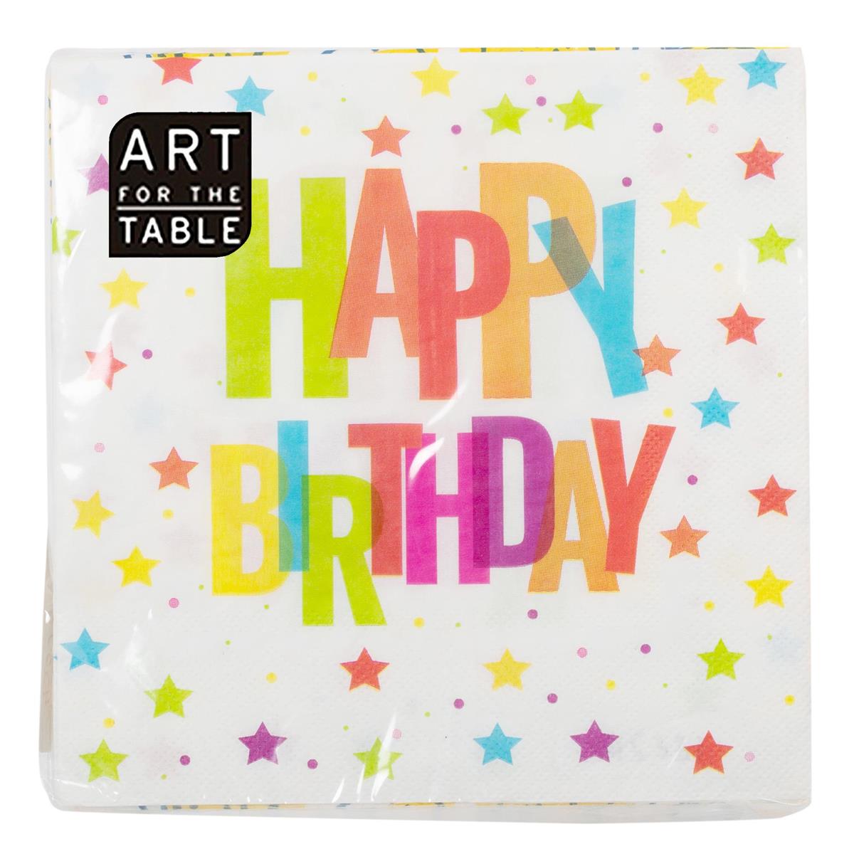 Happy Birthday Napkins