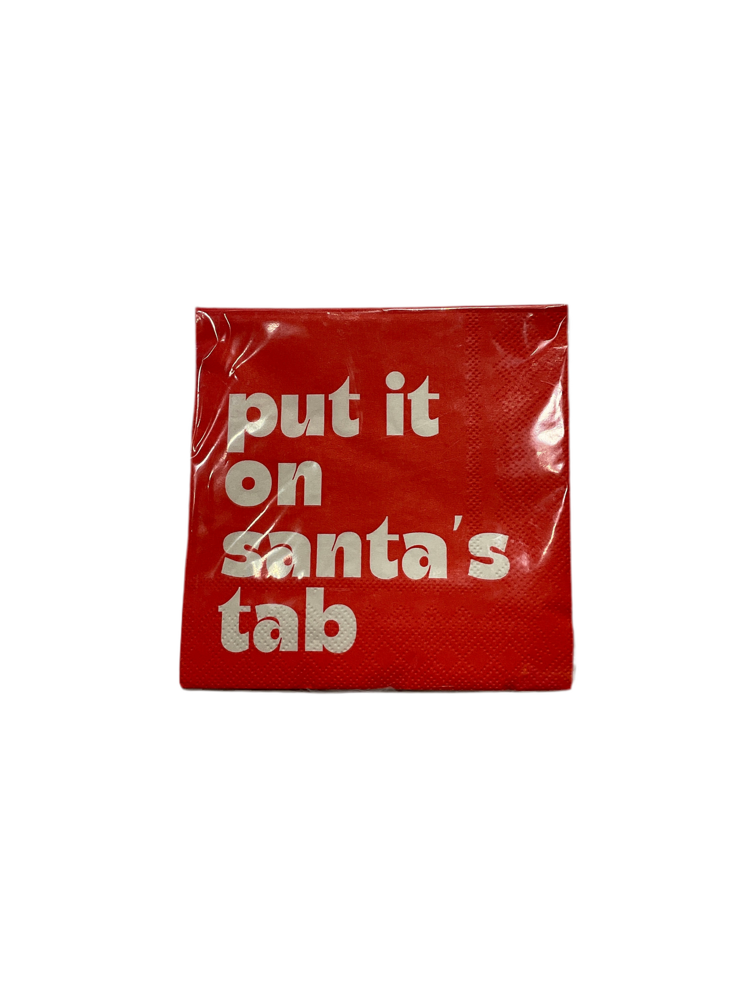 Put it on Santa’s tab