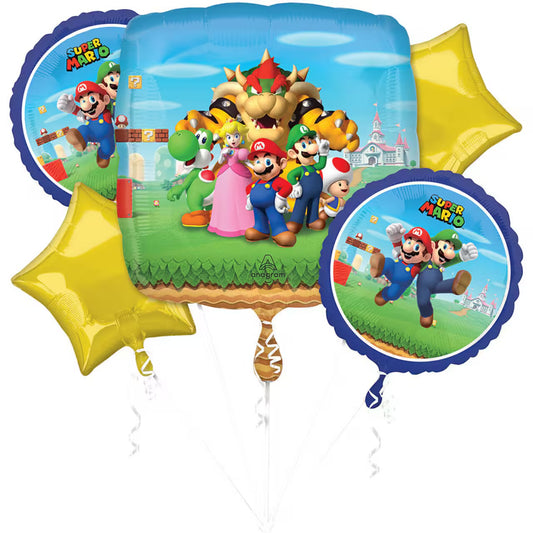 Super Mario Balloon Bouquet