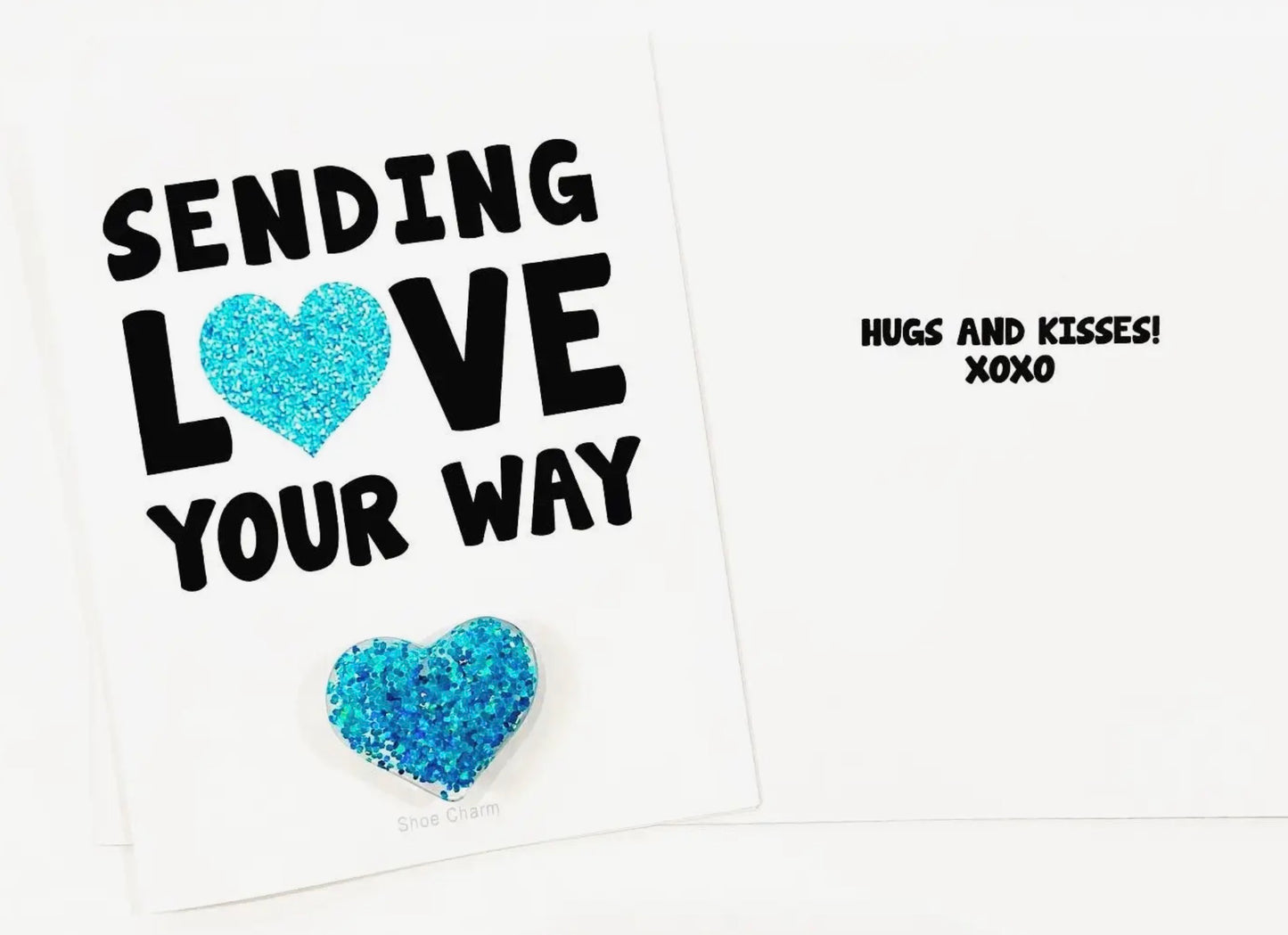 Sending Love Your Way with Shoe Charm
