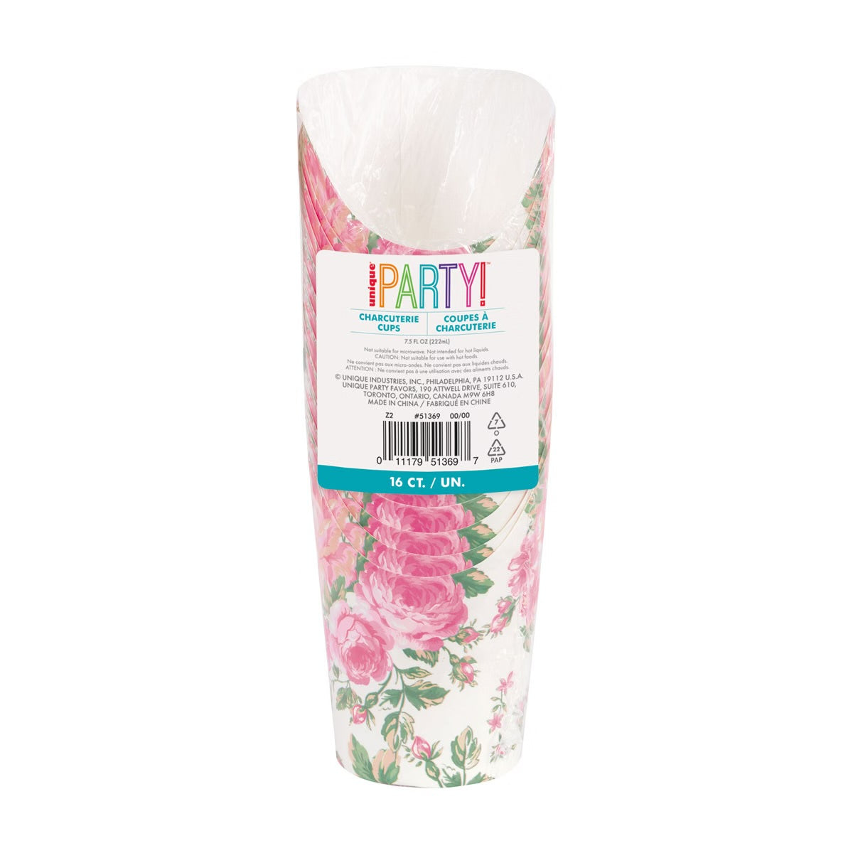 Unique Party Charcuterie Cup Set, 16 ct
