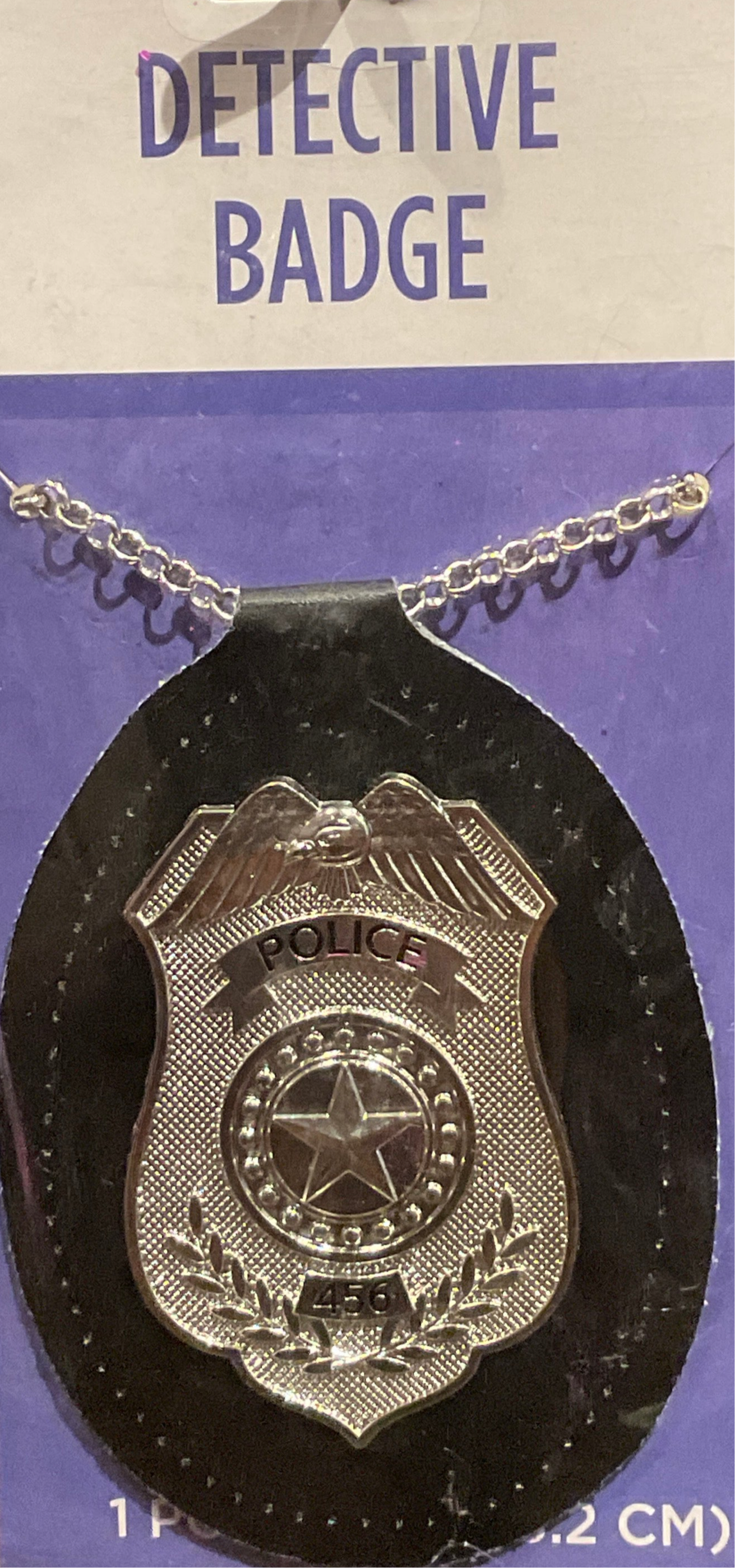 Detective badge