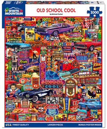 OLD SCHOOL COOL (2080PZ) - 1000 PIECE JIGSAW PUZZLE