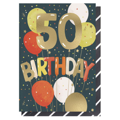 50 Birthday Balloons