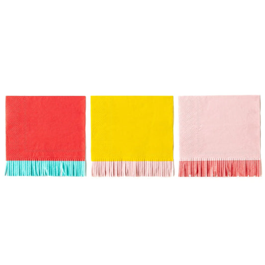 Hip Hip Fringe Cocktail Napkin