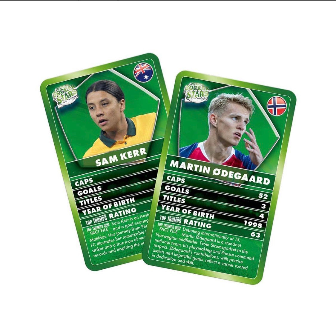 Top Trumps Worlds Soccer stars