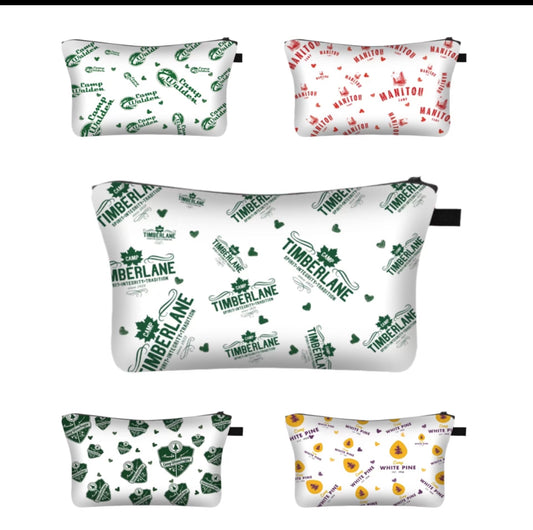 Personalized Camp cosmetic bag