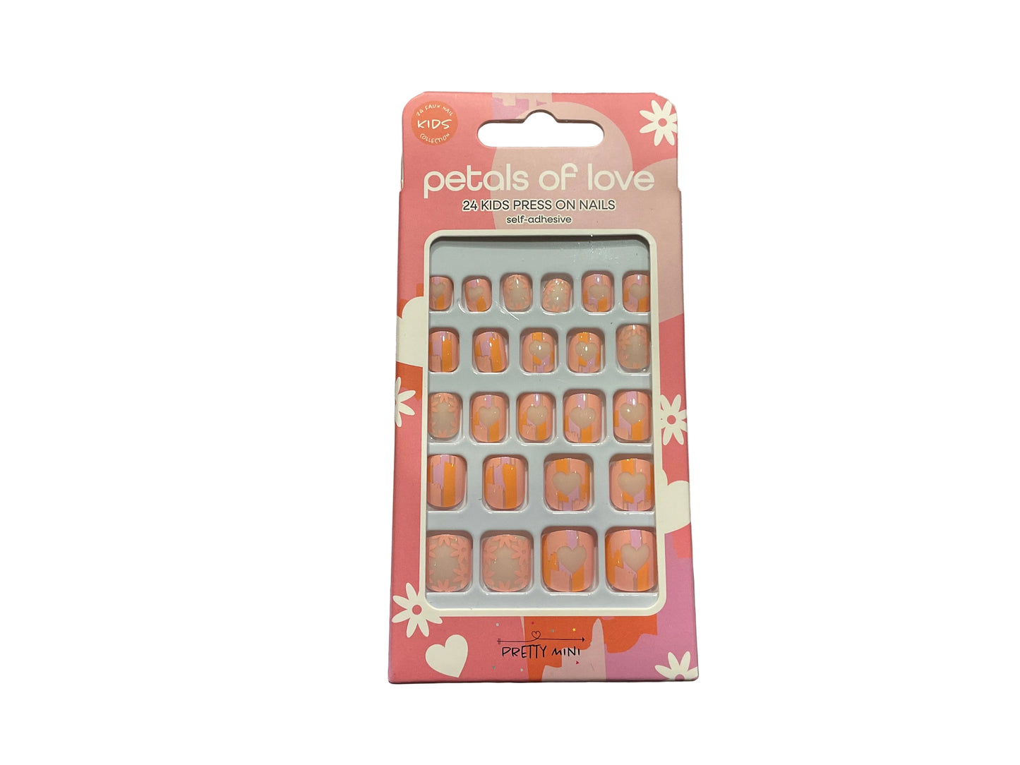 Pretty woman pressed on nails