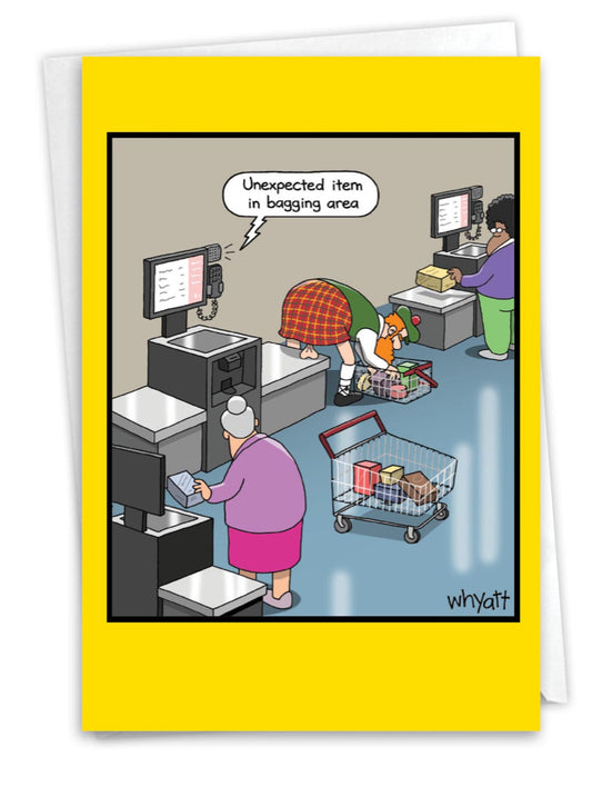 Unexpected item in bagging area