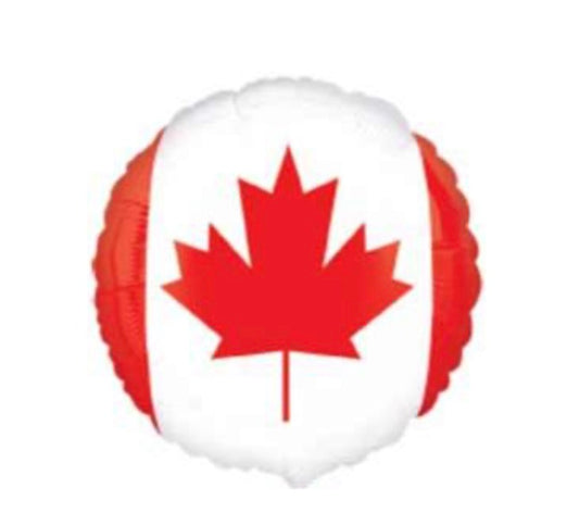 CANDIAN FLAG FOIL BALLOON