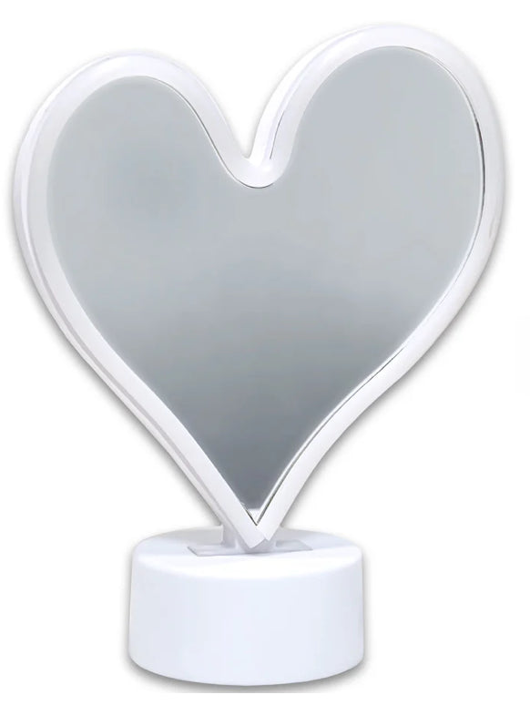 Neon Mirror Lights - Heart