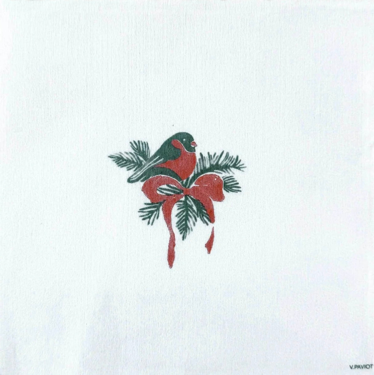 Rouge Gorge - Paviot Dinner Napkins