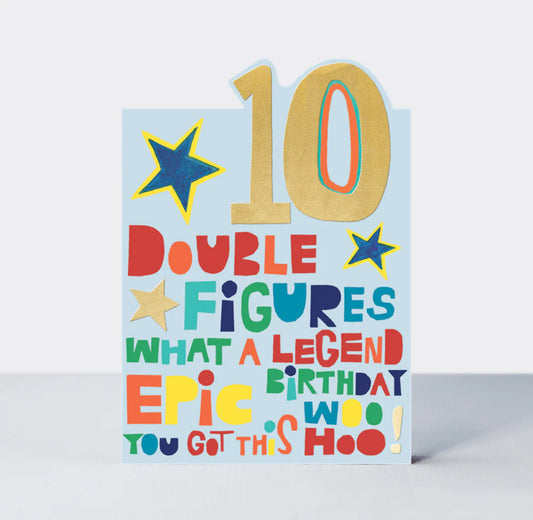 10 double figures