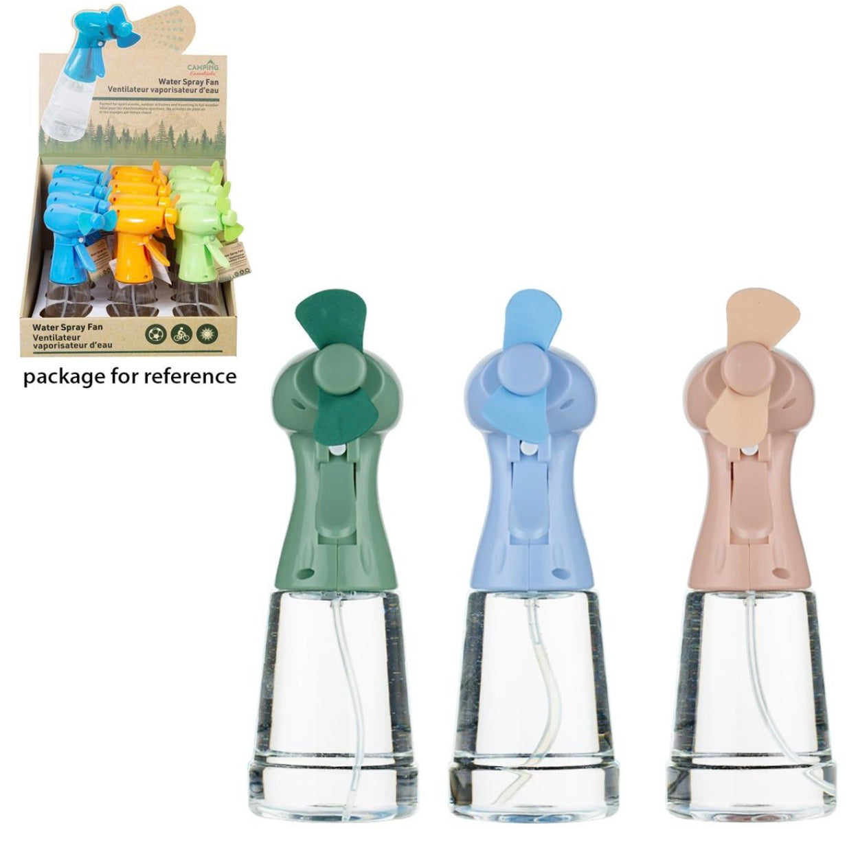 Camping Water Sprayer Fan