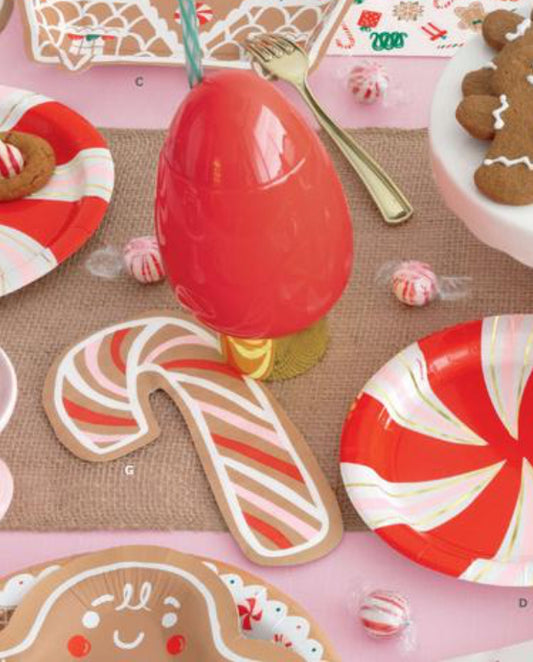 Unique - Christmas Candy Cane Napkins