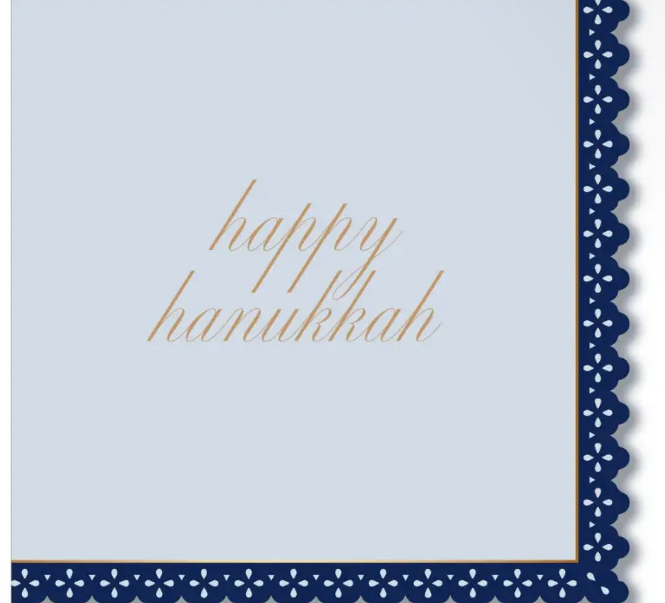 Happy Hanukkah Cocktail Napkins