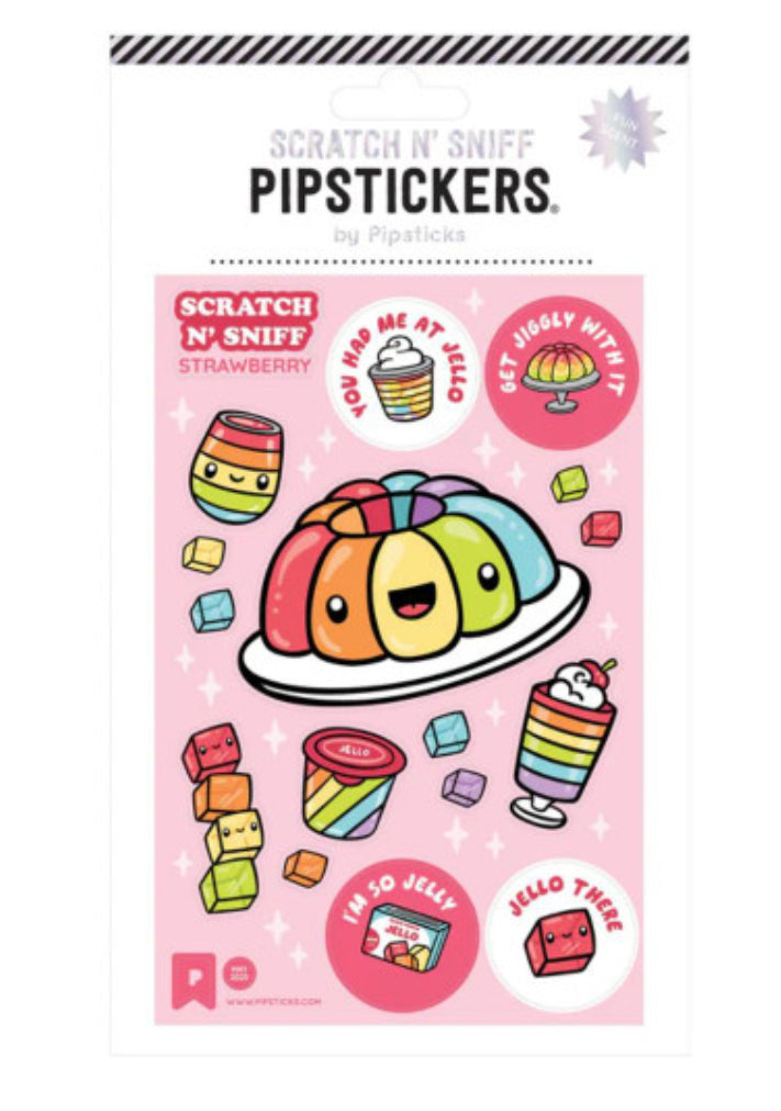 I'm So Jelly Scratch N Sniff - Scented Sticker Sheet By PipSticks