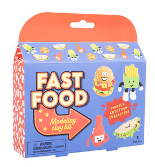 Fast Food Modeling Clay Kit