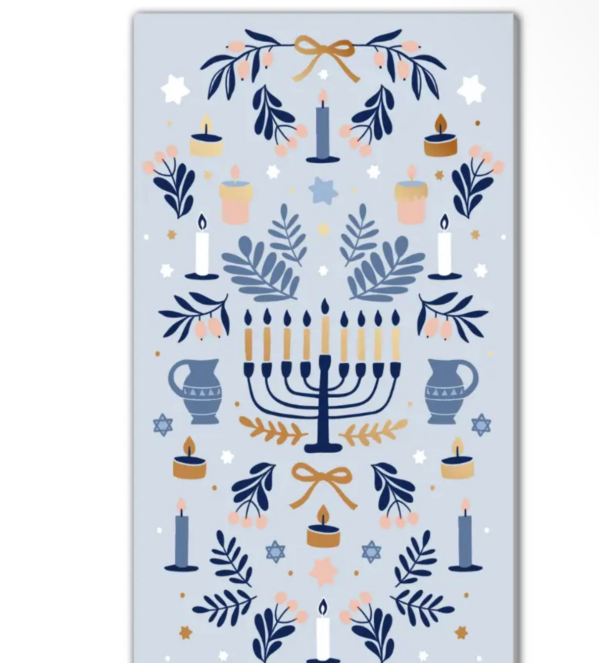 Modern Hanukkah Guest Napkin