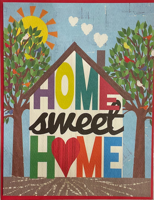 Home sweet Home card