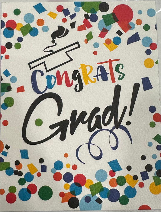 Congrats Grad card