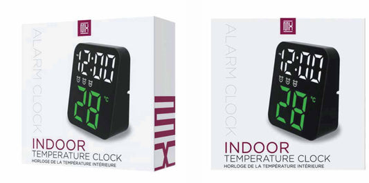 DIGITAL CLOCK WITH INDOOR TEMPERATURE