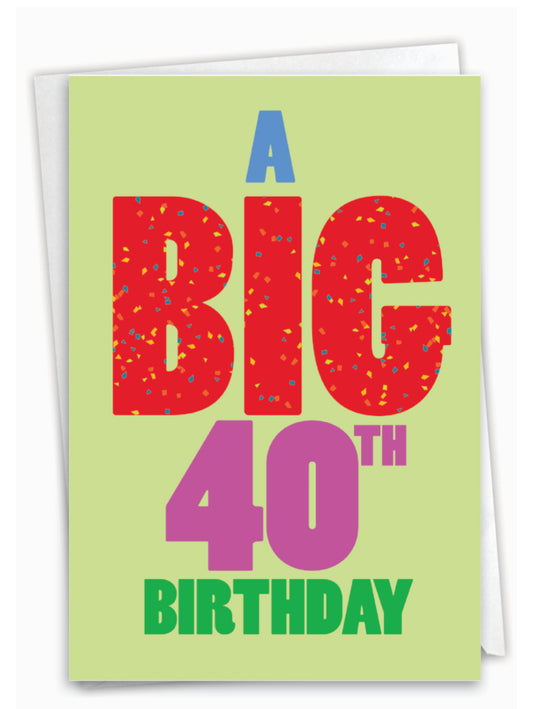 A Big 40Th Birthday