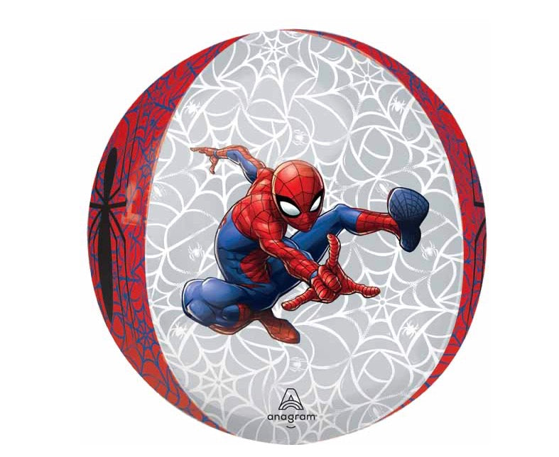 Spiderman Orbz foil balloon