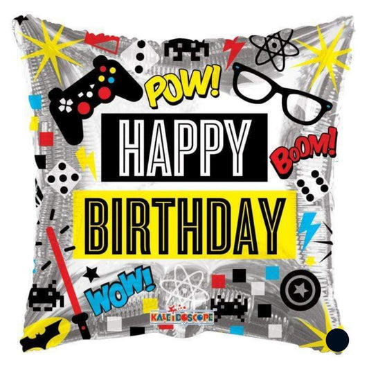Gamer Happy Birthday Balloon