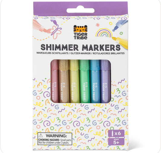 Shimmer Markers - Tiger Tribe