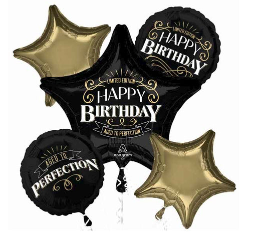 Aged to Perfection Foil Balloon Bouquet