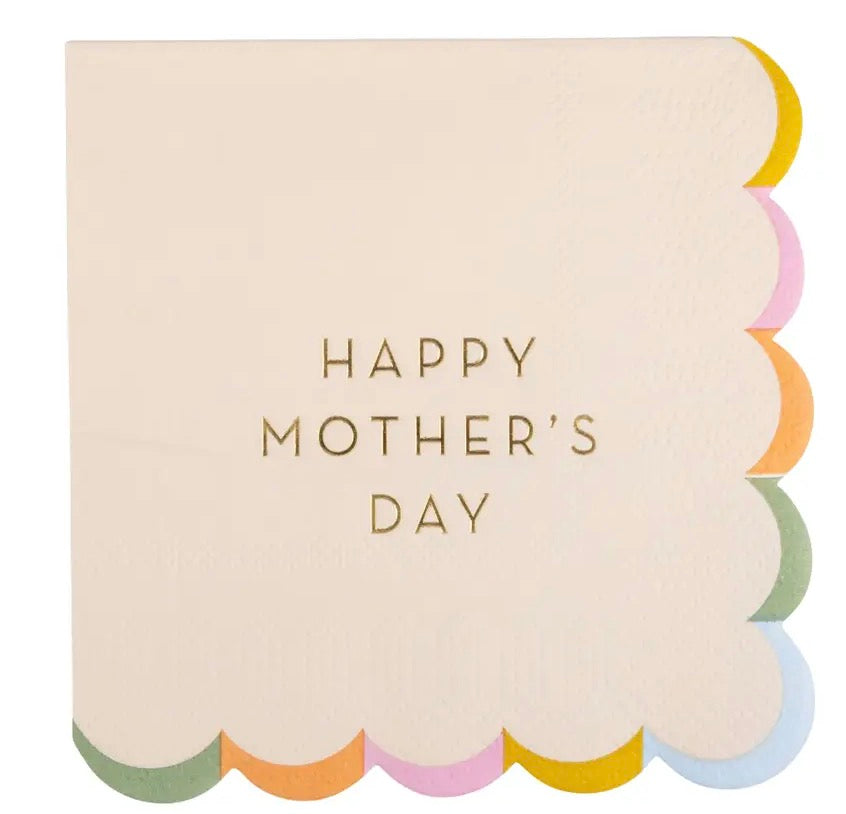 Happy Mothers Day Cocktail Napkin