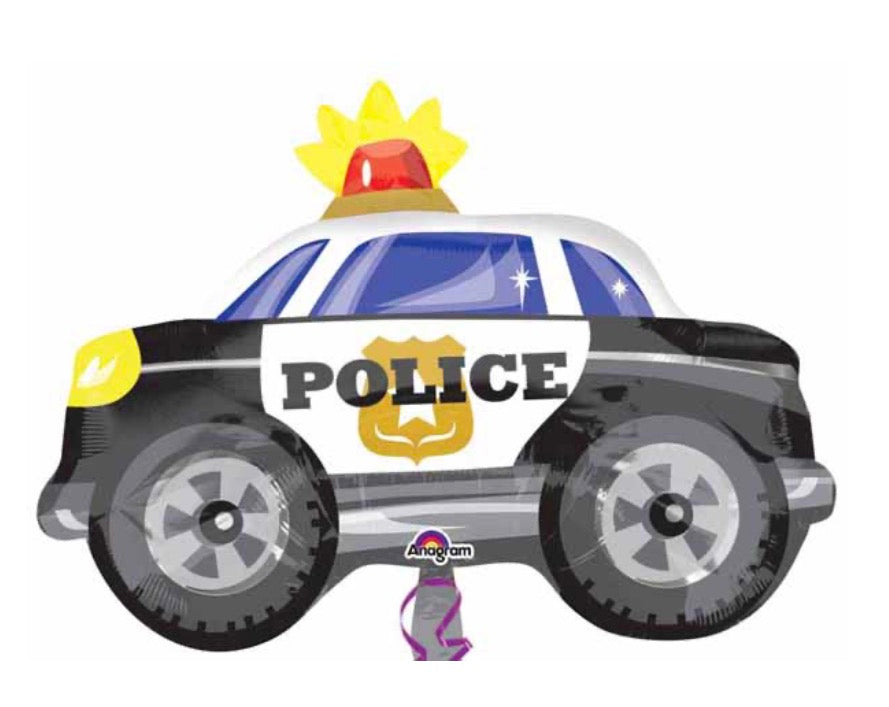 Police car balloon