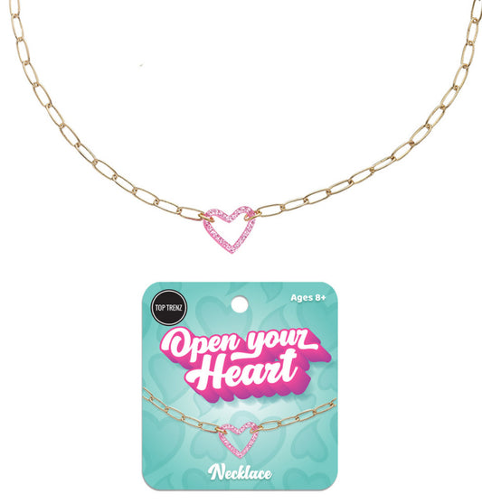Top Trenz Heart Necklace