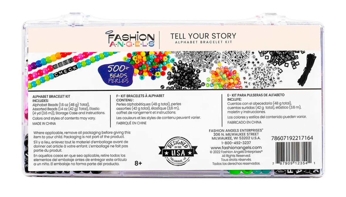 Tell your Story: Alphabet Bracelet Kit