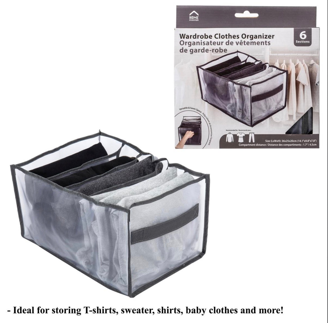 Grids Wardrobe Clothes Organizer