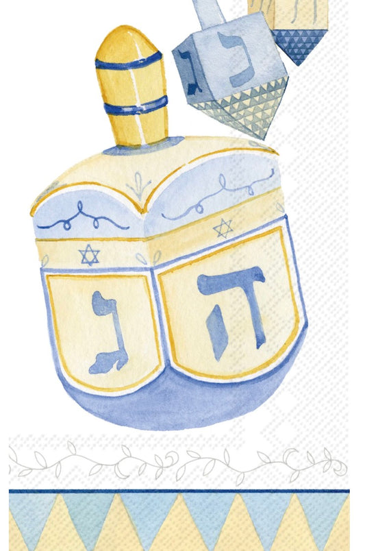 Celebrating Hanukkah Guest Towel