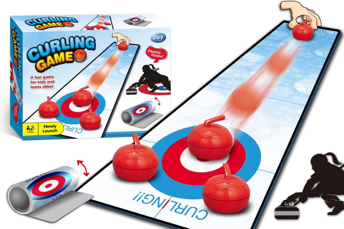 Curling Game Playset