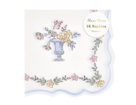 CHINTZ BORDER SMALL NAPKINS|MERI MERI