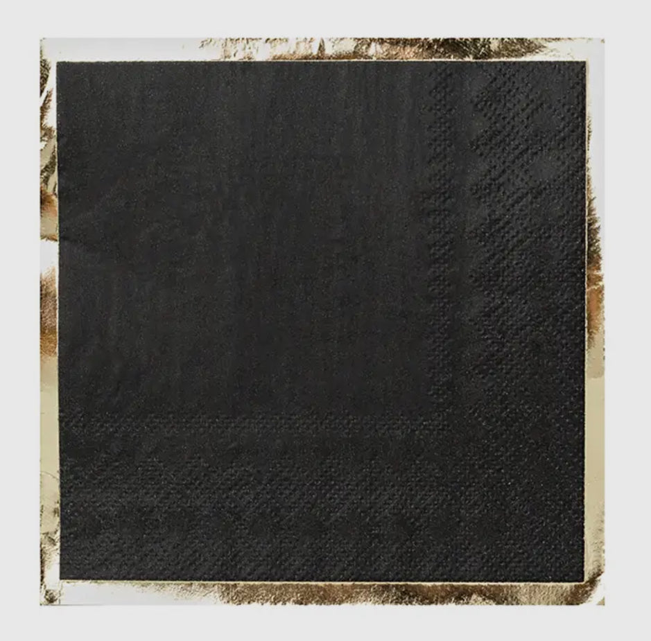 Noir Cocktail Napkin
