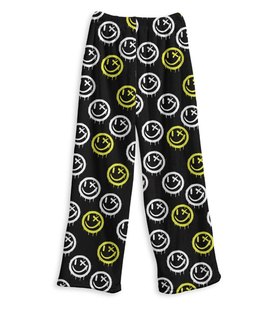 Hype Print Fuzzy Lounge Pants