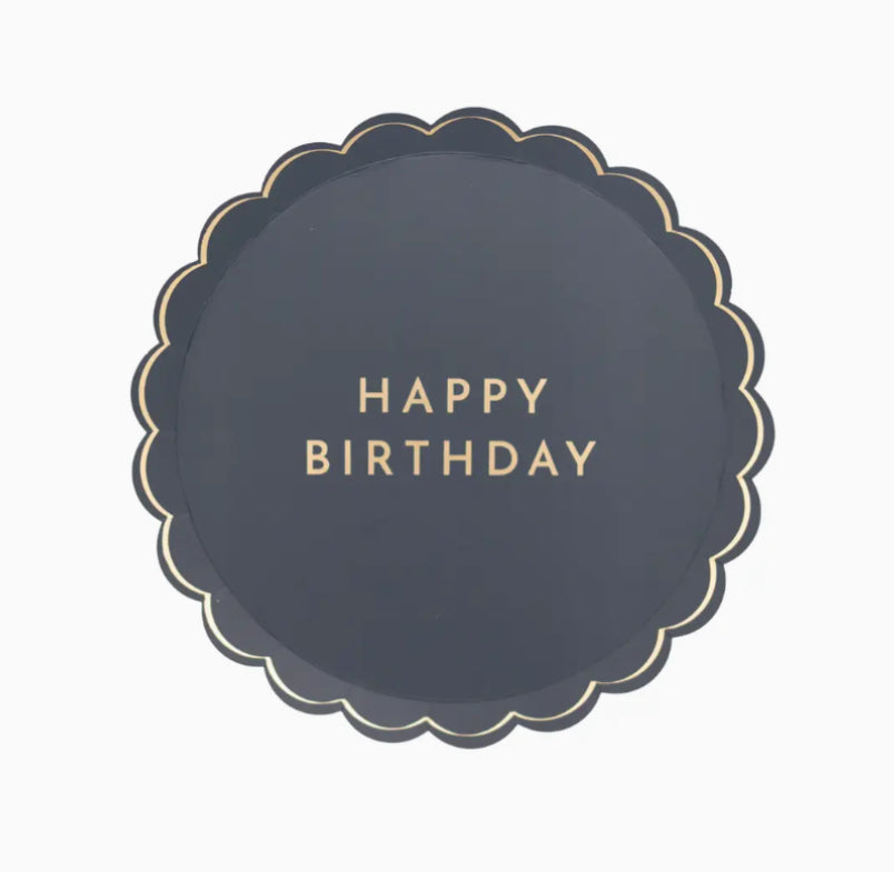 Happy Birthday Dessert Plates