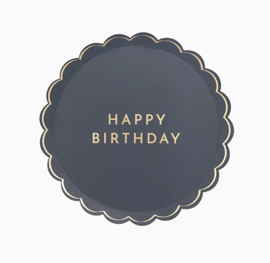 Happy Birthday Dessert Plates
