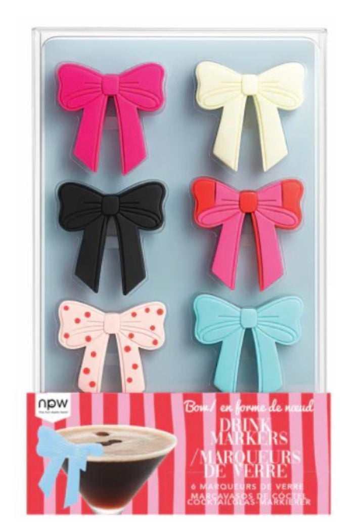 Bow drink markers 6 pc